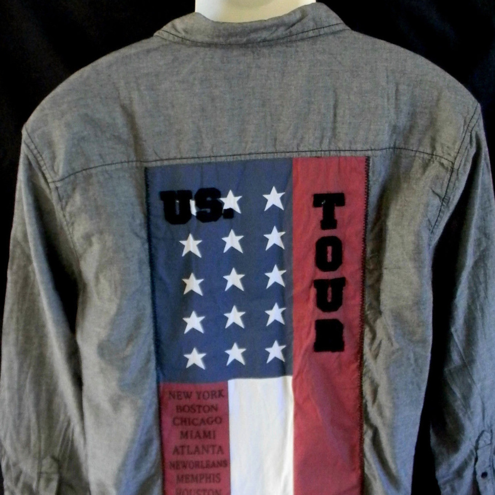 American Flag Tour Shirt L/S Shirt American Idol
